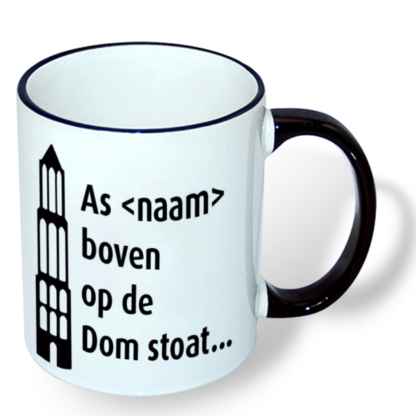 Mok Utrecht Dom gepersonaliseerd