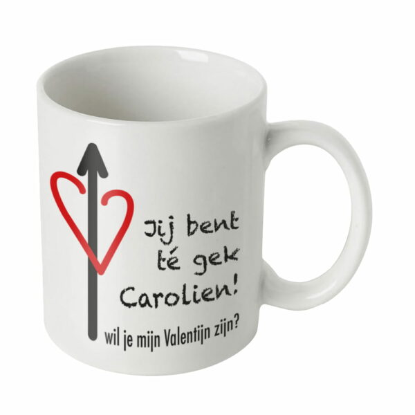 Mok Valentijn 'té gek!'