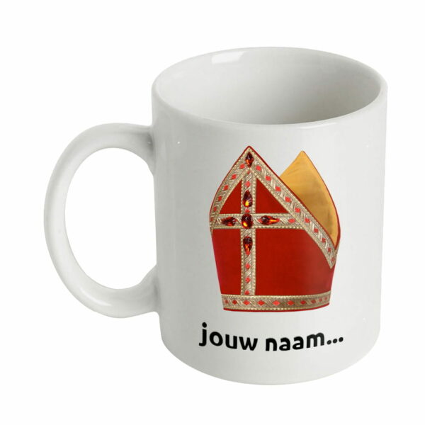 Mok Sinterklaas mijter